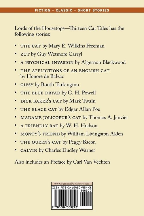 Produktbild: Lords of the Housetops-Thirteen Cat Tales