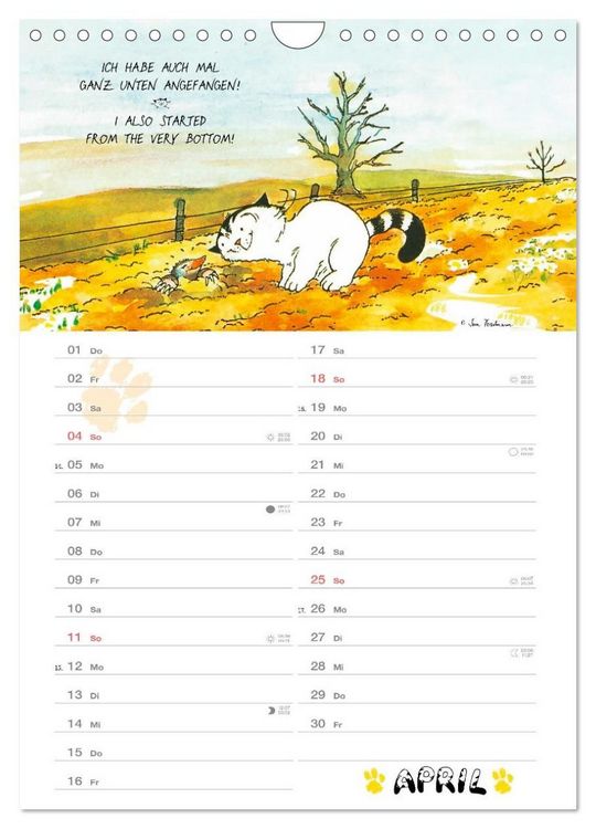 Produktbild: Kater Jacob: kleine Katzenweisheiten (Wandkalender 2027 DIN A4 hoch), CALVENDO Monatskalender