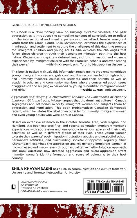 Produktbild: Aggression and Bullying in Multicultural Canada