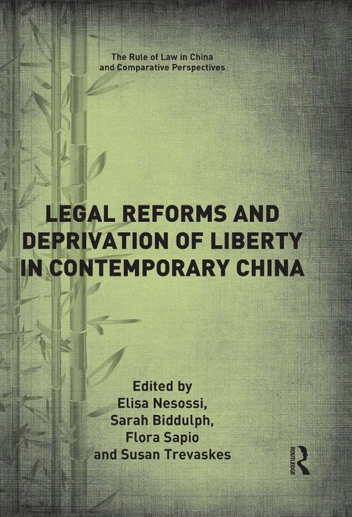 Produktbild: Legal Reforms and Deprivation of Liberty in Contemporary China
