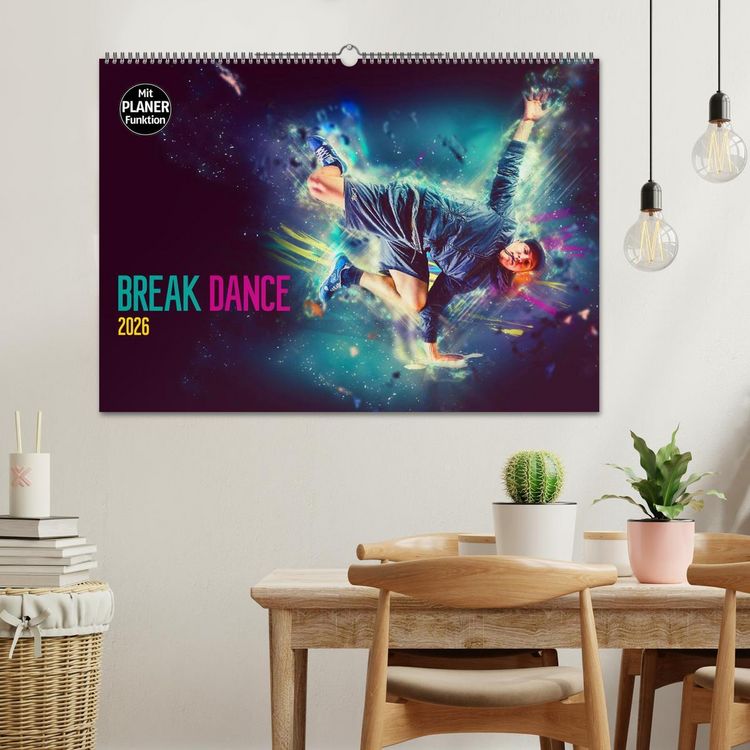 Produktbild: Break Dance (Wandkalender 2026 DIN A2 quer), CALVENDO Monatskalender
