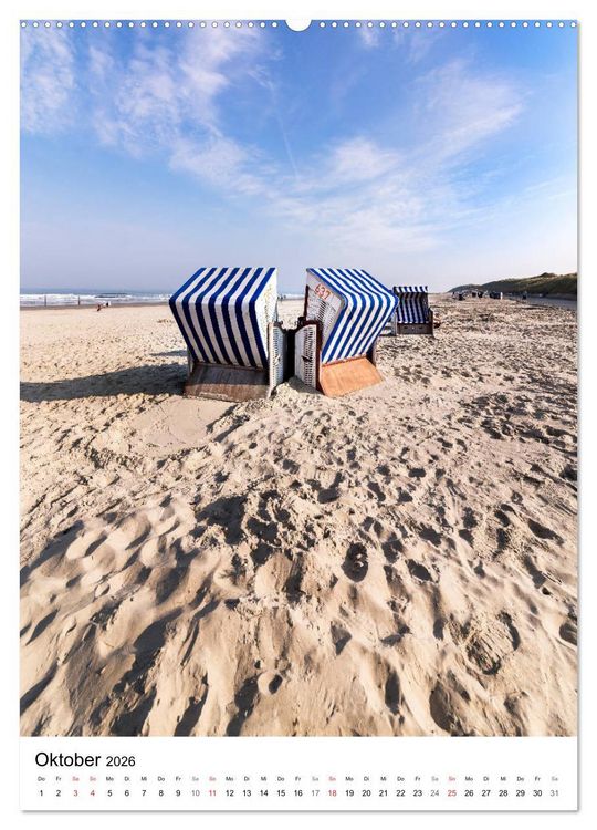 Produktbild: Norderney Inselportrait (hochwertiger Premium Wandkalender 2026 DIN A2 hoch), Kunstdruck in Hochglanz