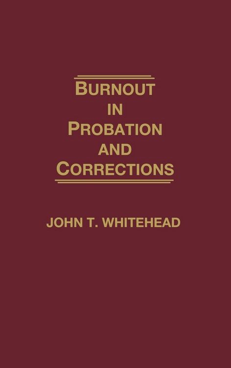 Produktbild: Burnout in Probation and Corrections