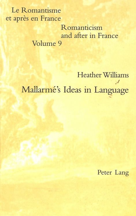 Produktbild: Mallarm&eacute;&rsquo;s Ideas in Language