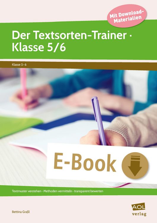 Produktbild: Der Textsorten-Trainer - Klasse 5/6