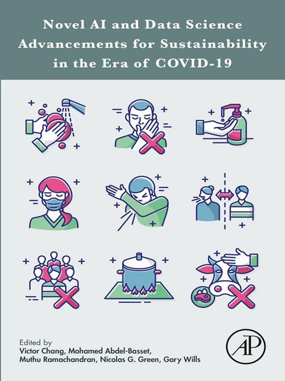 Produktbild: Novel AI and Data Science Advancements for Sustainability in the Era of COVID-19