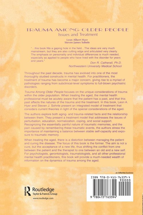 Produktbild: Trauma Among Older People