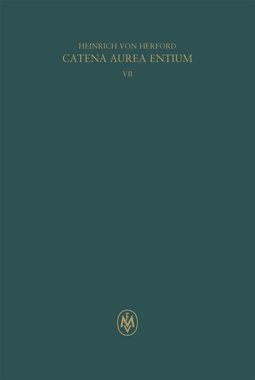 Produktbild: Catena aurea entium, Buch VII