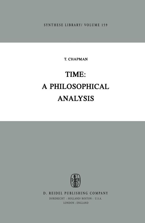 Produktbild: Time: A Philosophical Analysis