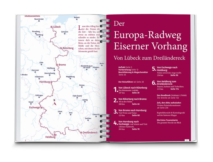 Produktbild: KOMPASS Radreisef&uuml;hrer Europa-Radweg Eiserner Vorhang / Deutsch-Deutscher Radweg