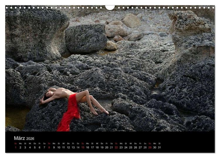 Produktbild: Landschaftsaktbilder Ibiza und Lanzarote (Wandkalender 2026 DIN A3 quer), CALVENDO Monatskalender