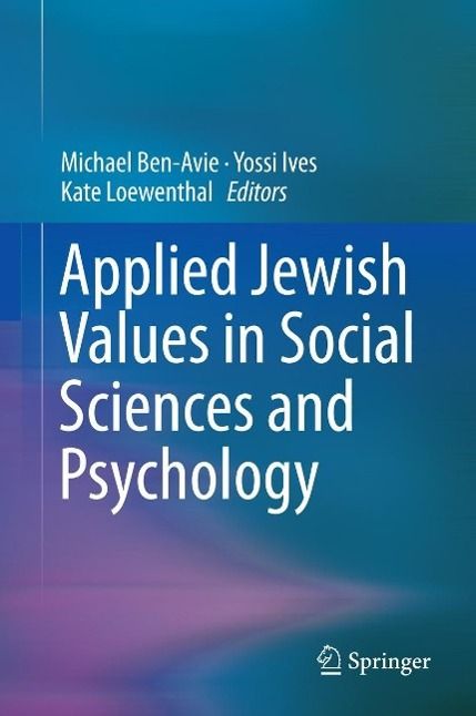Produktbild: Applied Jewish Values in Social Sciences and Psychology