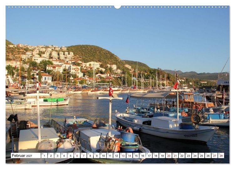 Produktbild: Lykien. T&uuml;rkische S&uuml;dk&uuml;ste zwischen Kalkan und Kemer (hochwertiger Premium Wandkalender 2027 DIN A2 quer), Kunstdruck in Hochglanz