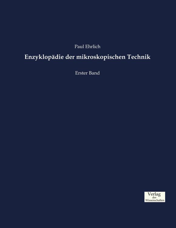 Produktbild: Enzyklop&auml;die der mikroskopischen Technik