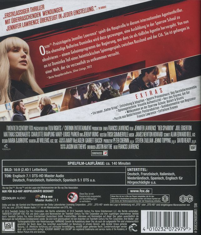 Produktbild: Red Sparrow
