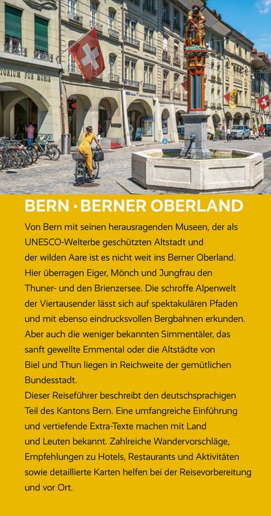 Produktbild: TRESCHER Reisef&uuml;hrer Bern und Berner Oberland