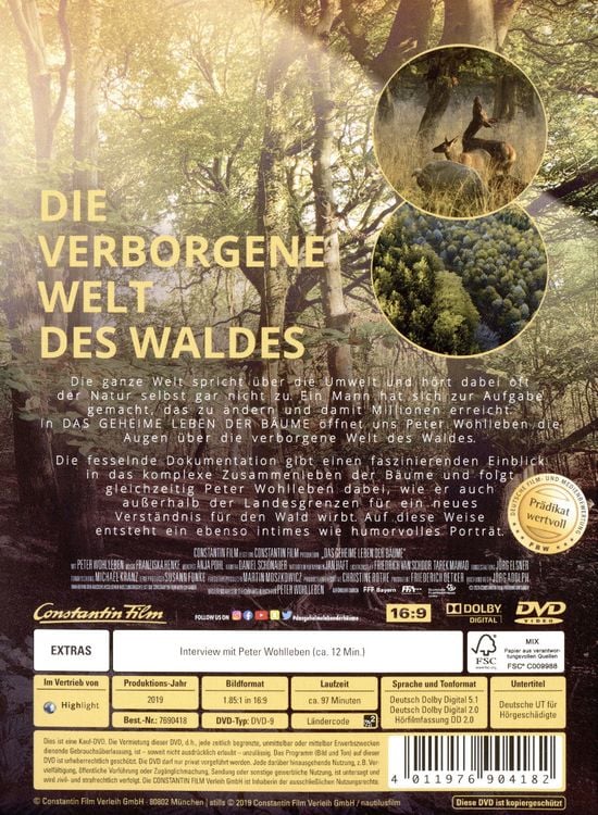 Produktbild: Das geheime Leben der B&auml;ume