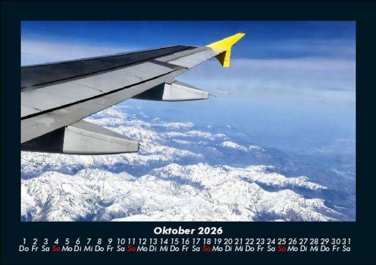 Produktbild: Flugzeuge 2026 Fotokalender DIN A5
