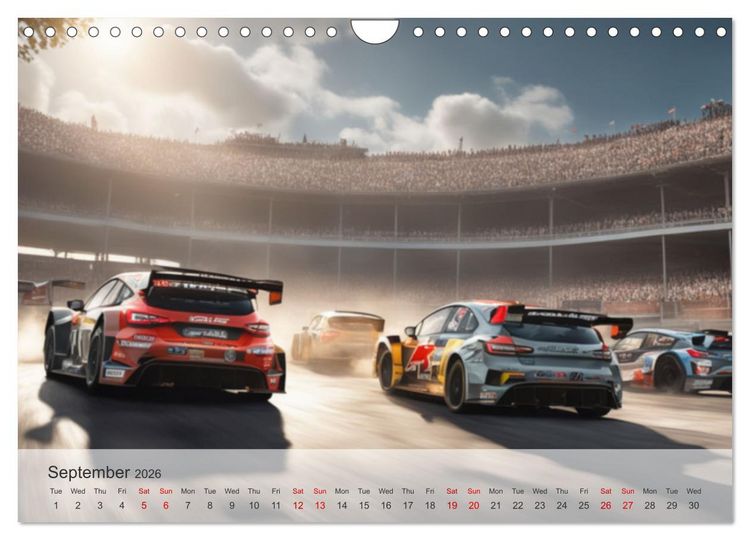 Produktbild: The ultimate sporty driving experience (Wall Calendar 2026 DIN A4 landscape), CALVENDO 12 Month Wall Calendar