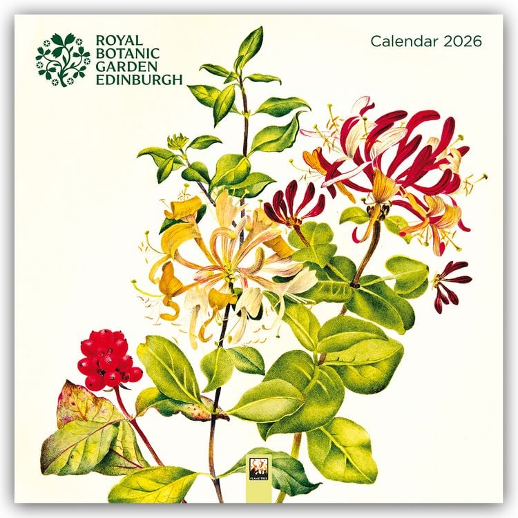 Produktbild: Royal Botanic Garden Edinburgh – Pflanzen 2026 – Original Flame Tree Publishing-Kalender [Kalender]