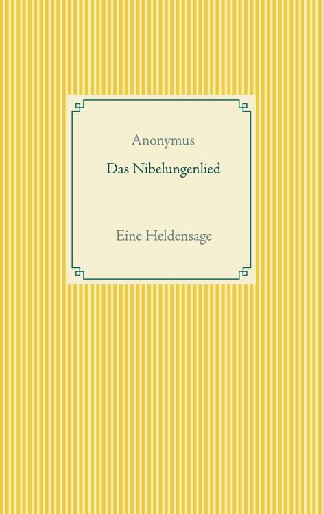 Produktbild: Das Nibelungenlied
