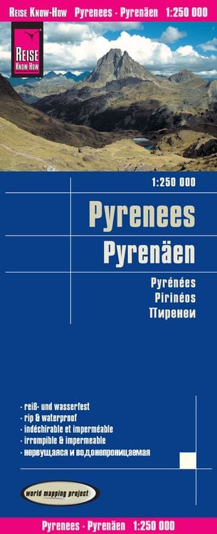 Bild vom Artikel Reise Know-How Landkarte Pyrenäen (1:250.000) vom Autor Reise Know-How Verlag Peter Rump GmbH