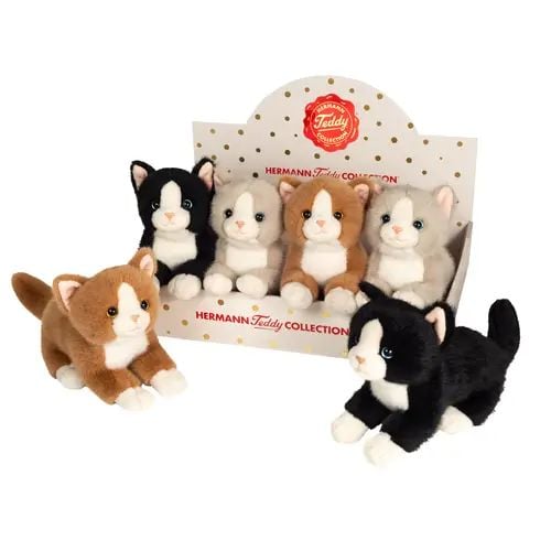 Produktbild: Katzen 3-farb. sort. 20 cm