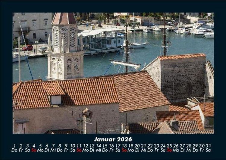 Produktbild: Kroatien 2026 Fotokalender DIN A5