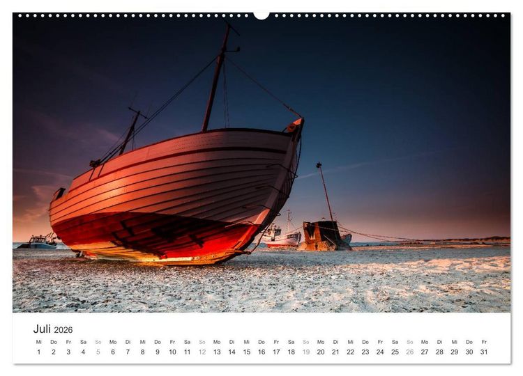 Produktbild: D&auml;nemark-Impressionen (Wandkalender 2026 DIN A2 quer), CALVENDO Monatskalender