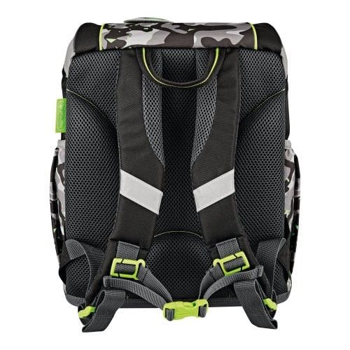 Produktbild: Herlitz Schulranzen UltraLight Plus Camo Dragon 16 Liter bef&uuml;llt