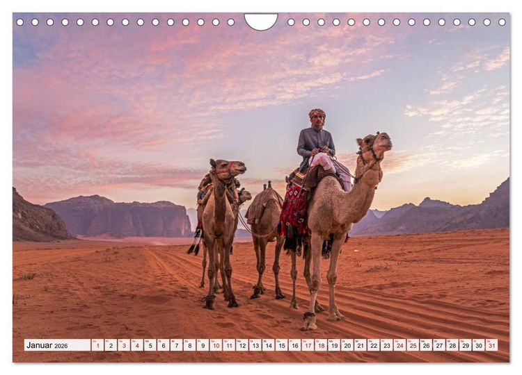 Produktbild: Jordanien (Wandkalender 2026 DIN A4 quer), CALVENDO Monatskalender