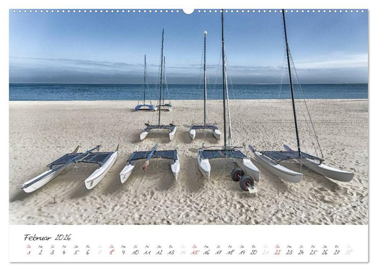 Produktbild: Sylt (Wandkalender 2026 DIN A2 quer), CALVENDO Monatskalender