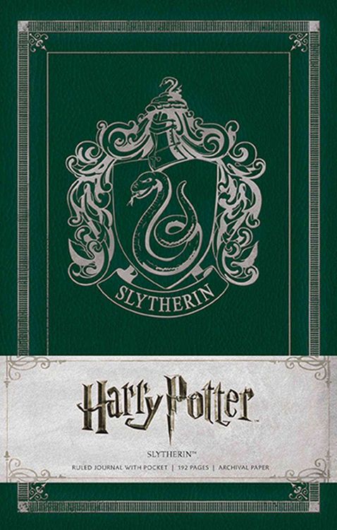 Produktbild: Harry Potter Slytherin Hardcover Ruled Journal