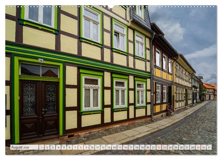 Produktbild: Wernigerode Impressionen (Wandkalender 2026 DIN A2 quer), CALVENDO Monatskalender