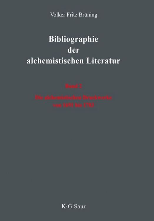 Produktbild: Die alchemistischen Druckwerke von 1691 bis 1783