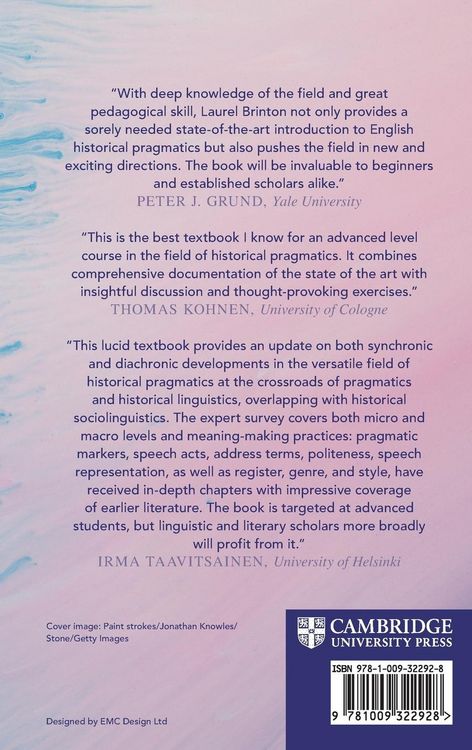 Produktbild: Pragmatics in the History of English