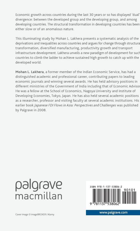 Produktbild: Economic Growth in Developing Countries