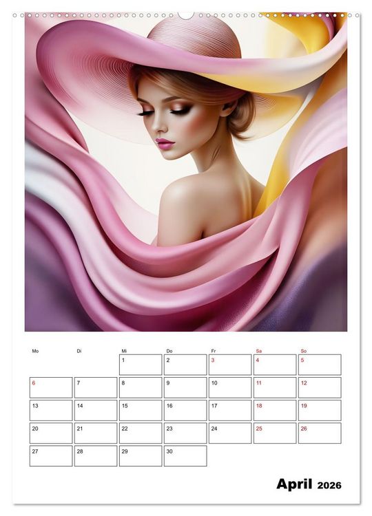Produktbild: Hinrei&szlig;ende Portraits (Wandkalender 2026 DIN A2 hoch), CALVENDO Monatskalender