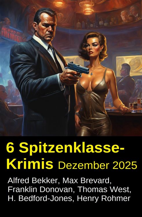 Produktbild: 6 Spitzenklasse-Krimis Dezember 2025