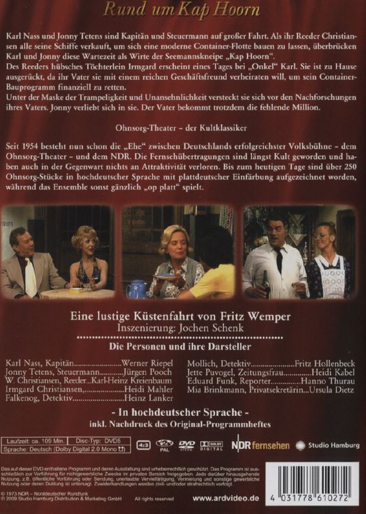Produktbild: Ohnsorg Theater - Rund um Kap Hoorn
