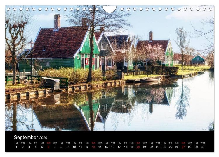 Produktbild: The Netherlands (Wall Calendar 2026 DIN A4 landscape), CALVENDO 12 Month Wall Calendar