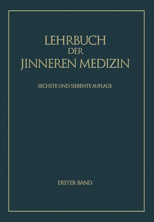 Produktbild: Lehrbuch der inneren Medizin