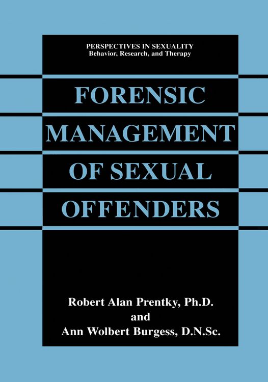 Produktbild: Forensic Management of Sexual Offenders