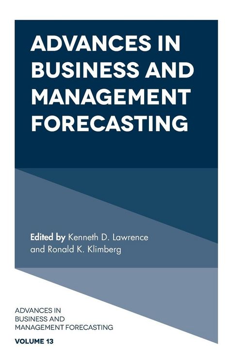 Produktbild: Advances in Business and Management Forecasting