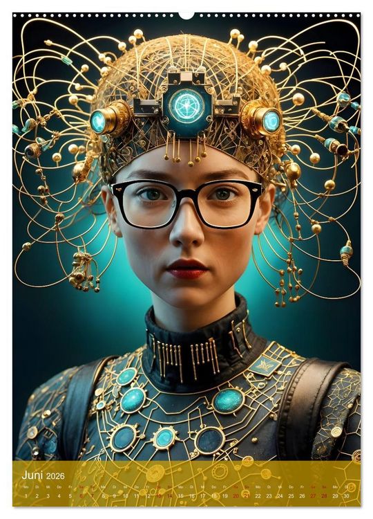 Produktbild: Brille und Pers&ouml;nlichkeit (hochwertiger Premium Wandkalender 2026 DIN A2 hoch), Kunstdruck in Hochglanz