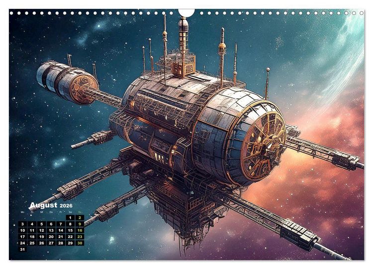 Produktbild: Lost Places im Orbit (Wandkalender 2026 DIN A3 quer), CALVENDO Monatskalender