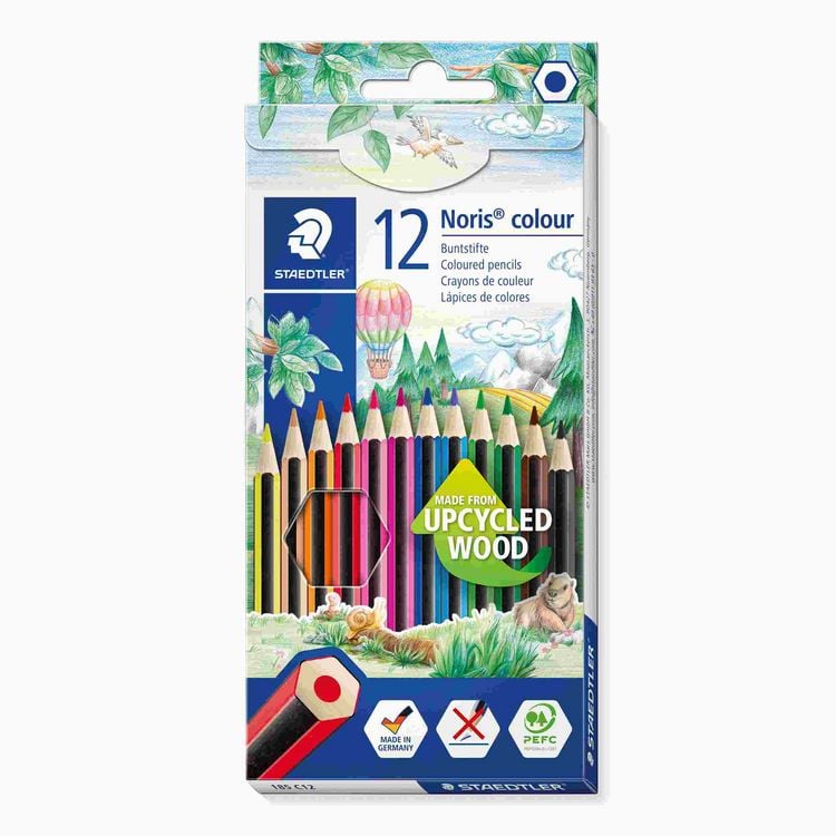 Produktbild: STAEDTLER Noris Schreib- und Zeichbedarf Noris colour 185 Buntstifte, 12er Set