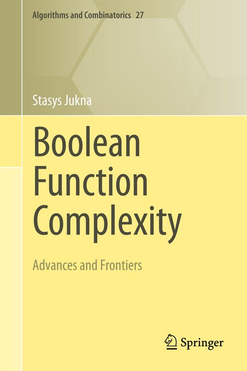 Produktbild: Boolean Function Complexity