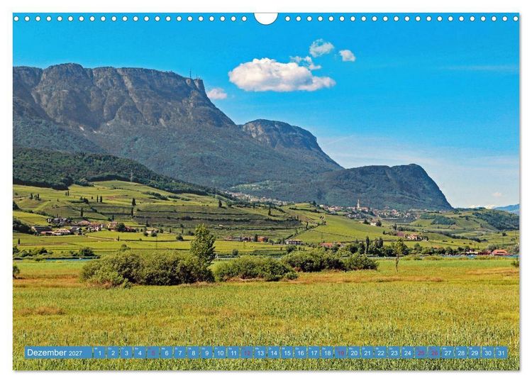 Produktbild: Rund um den Kalterer See (Wandkalender 2027 DIN A3 quer), CALVENDO Monatskalender