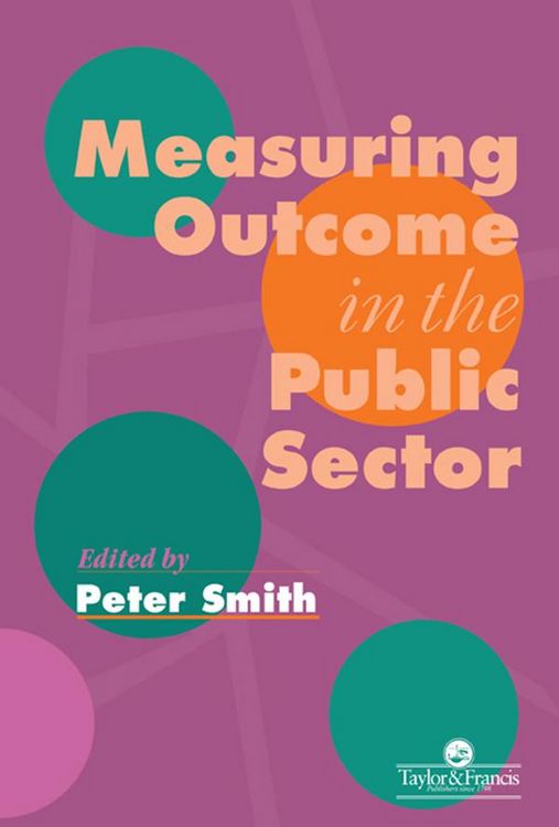 Produktbild: Measuring Outcome In The Public Sector